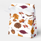 リスの秋とパンプキン フェイバーボックス (正面サイド)