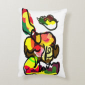 リスの秋の素敵 アクセントクッション (裏面(縦))