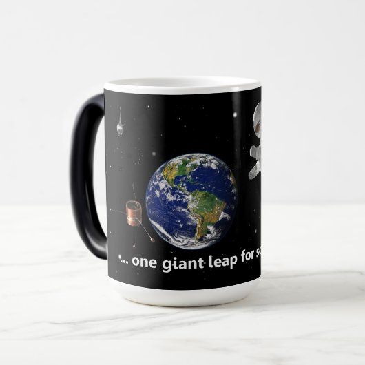 リスの種類のための1つの小さなステップ モーフィングマグカップ (正面左)