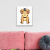 リスの花婿　スーツで キャンバスプリント (インサイチュ (リビング))