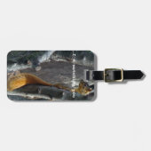 リスの荷物タグ ラゲッジタグ (正面横)