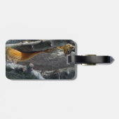 リスの荷物タグ ラゲッジタグ (裏面横)