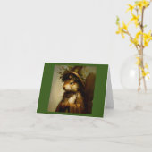 リスの薬 カード (黄色い花)