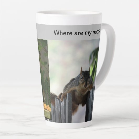 リスの規則 カフェラテマグ (右アングル)