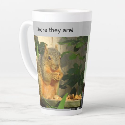 リスの規則 カフェラテマグ (左アングル)