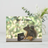 リスの遊ピアノ 招待状 (スタンド正面)