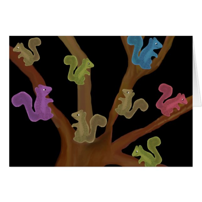 リスの避難所カード (正面横)