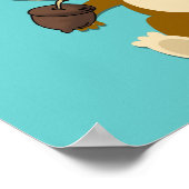 リスの ポスター (角)