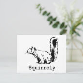 リスの ポストカード (スタンド正面)