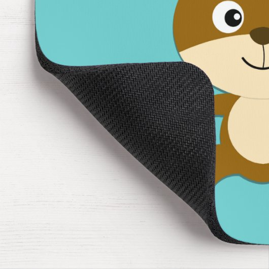 リスの マウスパッド (コーナー)