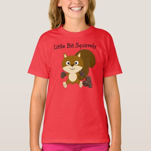 リスの Tシャツ (正面)