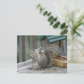 リスはがき ポストカード (スタンド正面)