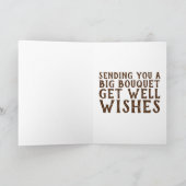 リスはグリーティングカードをよく手に入れる サンキューカード (内部)