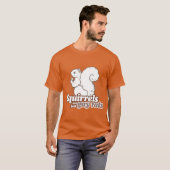リスはゲイのネズミにすぎない Tシャツ (正面フル)