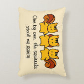 リスは私の正気のユーモアを盗む アクセントクッション (正面(垂直))