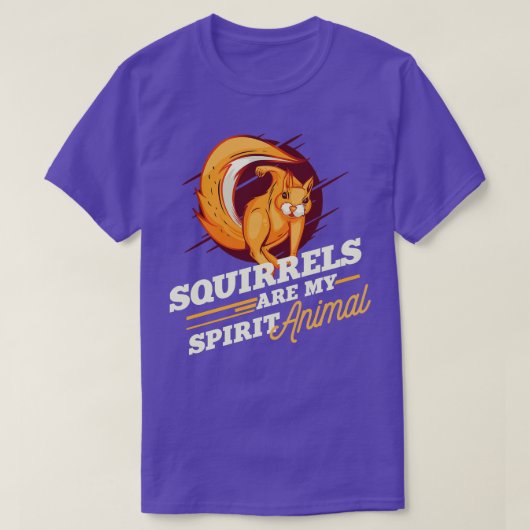 リスは私の霊動物である2 Tシャツ (デザイン正面)