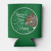 リスは私を幸せにする – リスの恋人はコールできる 缶クーラー (正面)