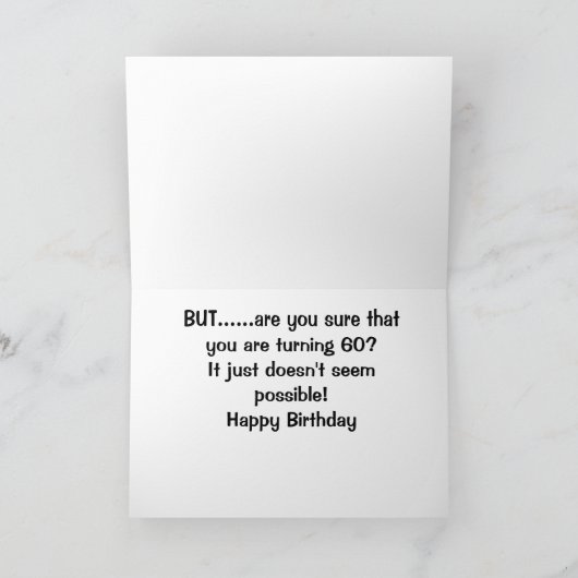 リスは自分の「60番目」の誕生日を信じることができない カード (内部)