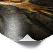 リスぶら下がったルのクローズアップ2 フォトプリント            (角)