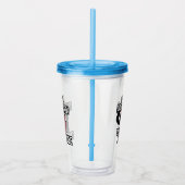 リスやワインに気を取られやすい アクリルタンブラー (右)