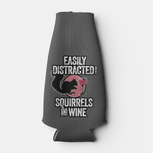 リスやワインに気を取られやすい ボトルクーラー (正面)