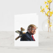 リスを再び安全にするリスP'nu カード (黄色い花)