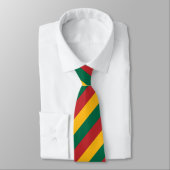 リスアニアの旗は着色されたストライプなパターンをインスパイア ネクタイ (タイ)