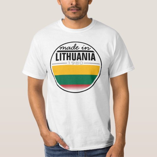 … "リスアニア"で作られる Tシャツ (正面)