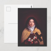 リスィエの聖テレーズ ポストカード (正面/裏面)