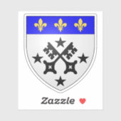 リスイューの紋章、カルヴァドス、ノルマンディ シール (シート)