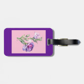 リスエレガントアンツス荷物タグパープル ラゲッジタグ (裏面横)