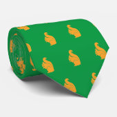 リスエレガントモノグラパーソナライズされたム ネクタイ (ロール)