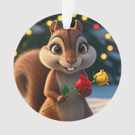 リスオーナメント オーナメント (正面)