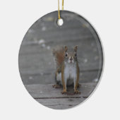 リスオーナメント セラミックオーナメント (左)