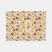 リスカスタマイズズ秋林 フリースブランケット (正面(横))