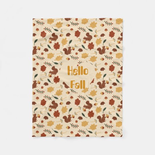 リスカスタマイズズ秋林 フリースブランケット (正面)