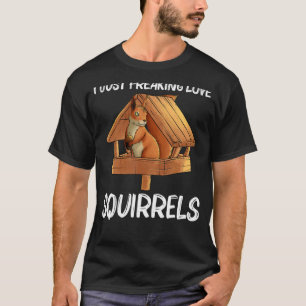 リスカッコいいル女男性へ性Chipmunk Zookeeper Ani Tシャツ