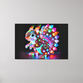 リスカラフルル – 自然のシミがコルで鮮やかある キャンバスプリント