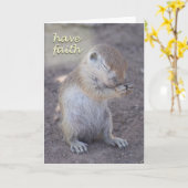 リスカードを祈ること カード (黄色い花)