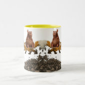 リスキツネウオームマグ ツートーンマグカップ (中央)