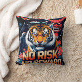 リスクなし報酬なし – Samurai Tiger クッション (ブランケット)