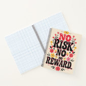 リスクなし、報酬なし – やる気を起こさせる ノートブック (内部)