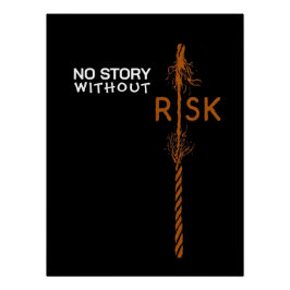 リスクのある光沢のあるポスターのない物語 ポスター