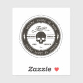 リスクステッカーがある場所 シール (シート)