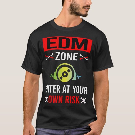 リスクゾーンEDM Tシャツ (正面)