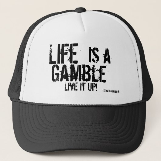 リスクテイカーのため キャップ (正面)