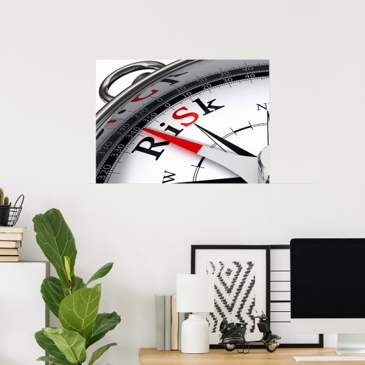 リスクポスター ポスター (ホームオフィス)