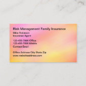 リスクマネジメント保険名刺新規 名刺 (正面)