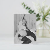 リスクヴィンテージランジェリーモデル ポストカード (スタンド正面)