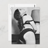 リスクヴィンテージランジェリーモデル ポストカード (正面/裏面)